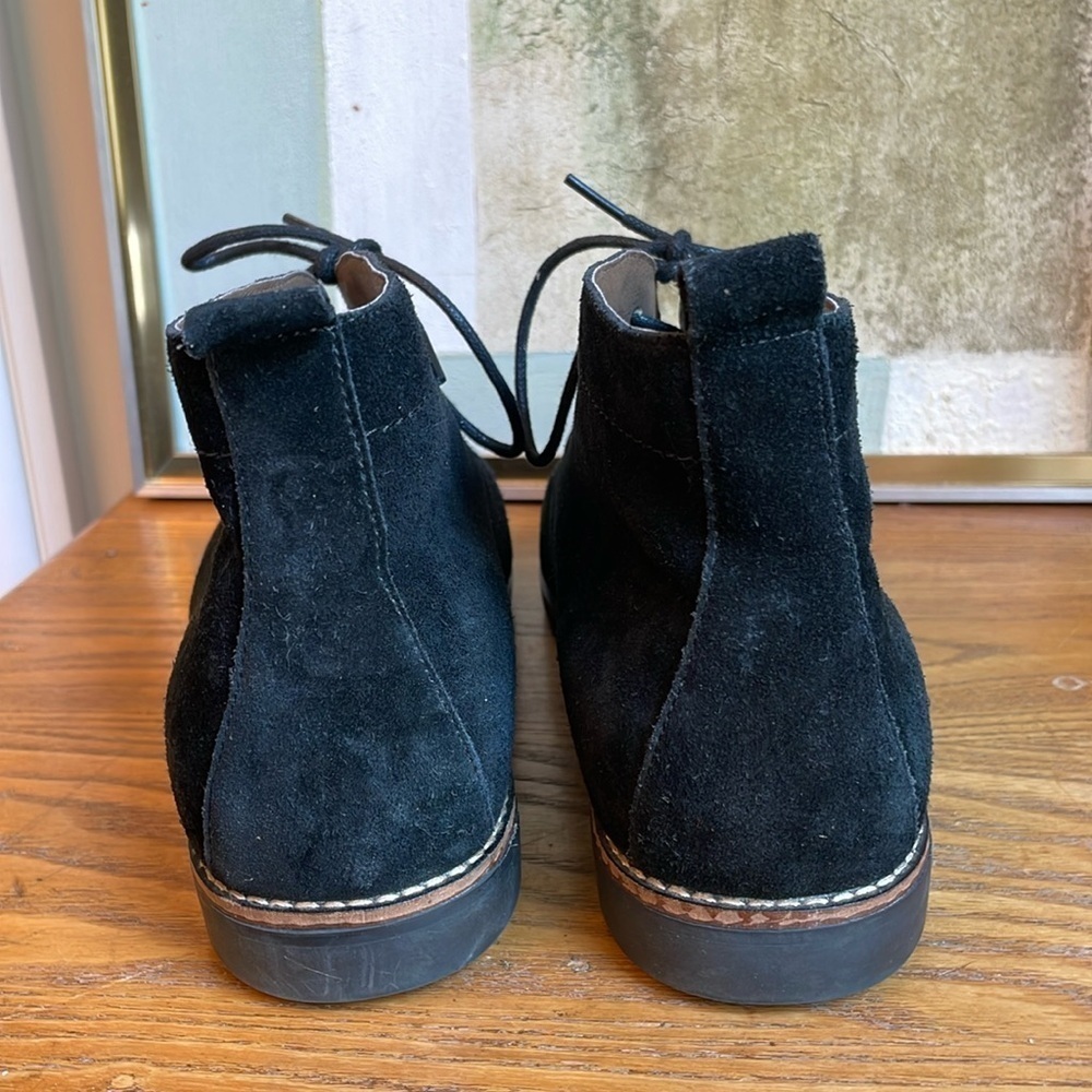 👔 White Mountain black suede lace up desert boots: - Picture 2 of 6